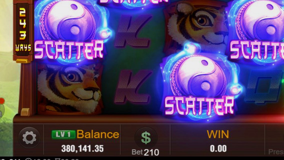 Master Tiger · Tangkapan Layar Aplikasi V87